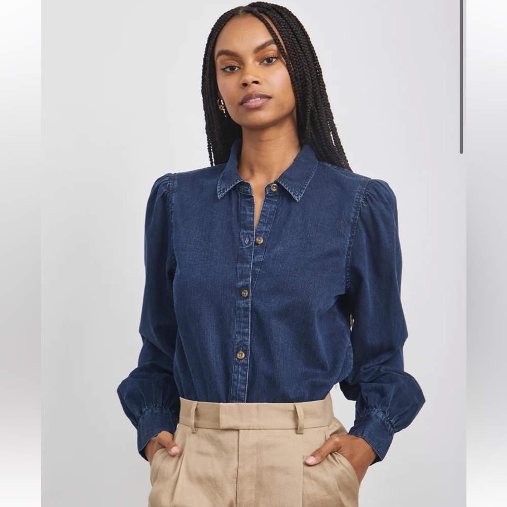 Rails Denim Button down